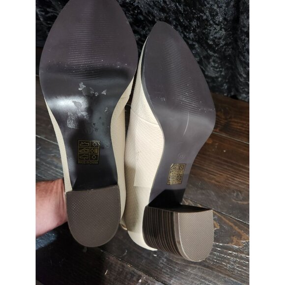 NEW Journee Collection Bellamy Beige Dress Booties/Sz. 11 - Picture 9 of 9